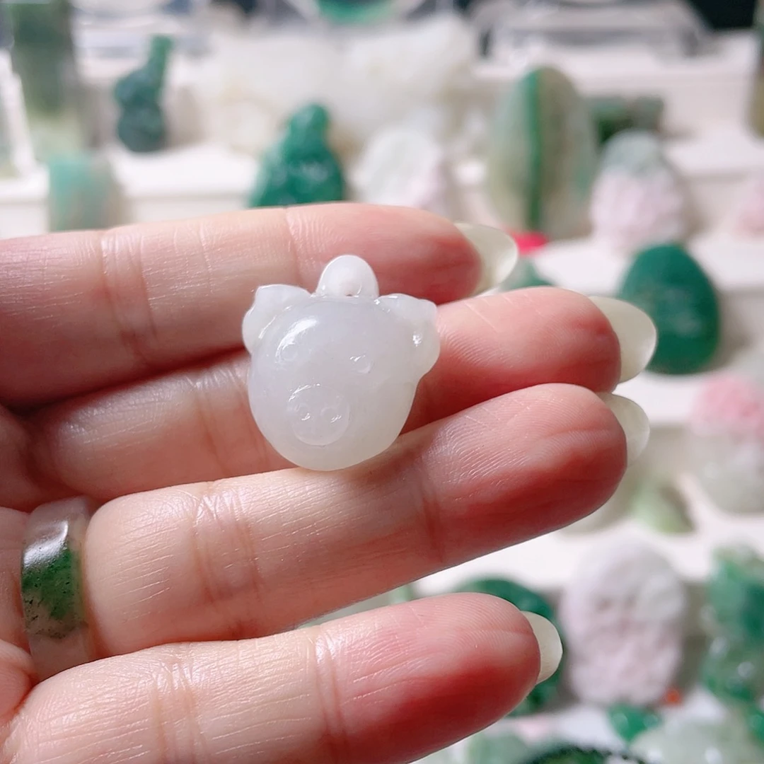 未镶嵌独山玉挂件幸*草