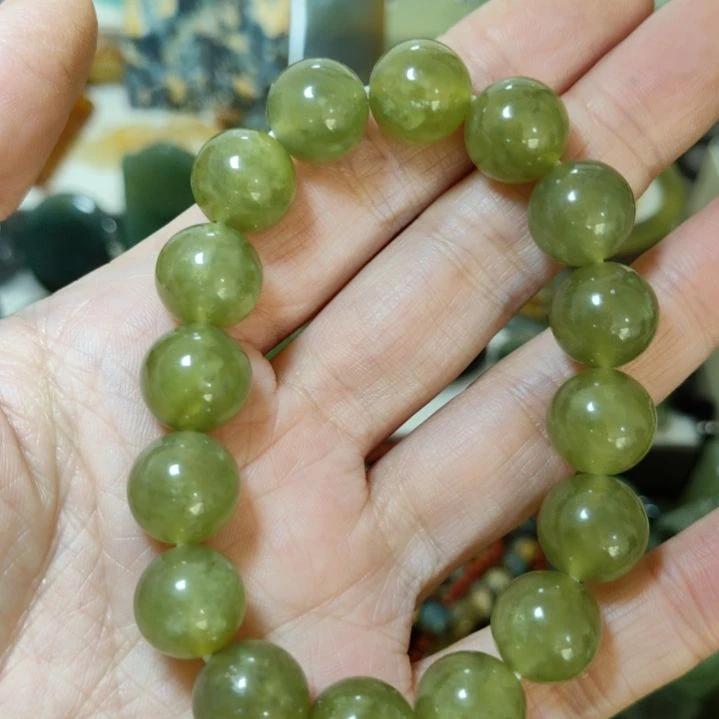 岫玉未镶嵌手串手串手串