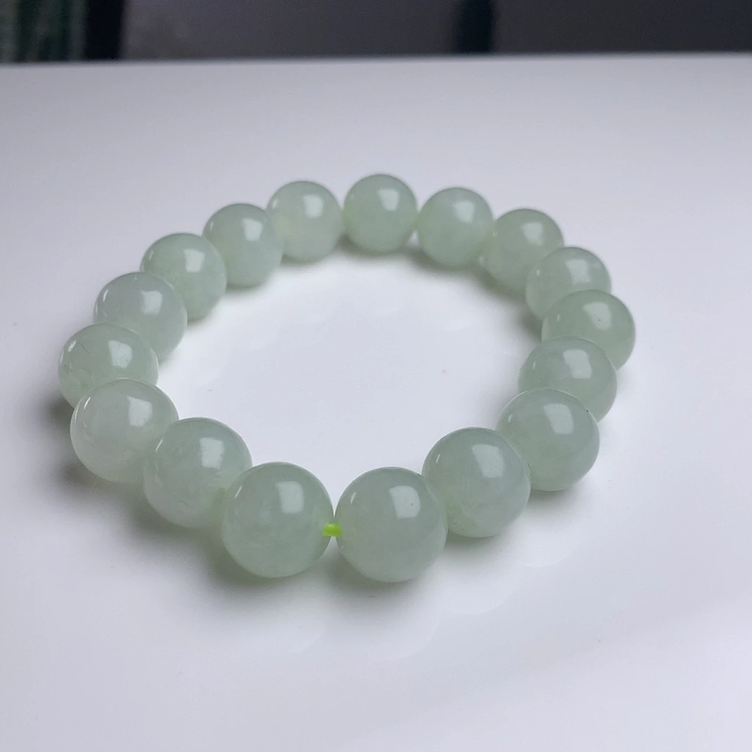 未镶嵌手串翡翠12mm！