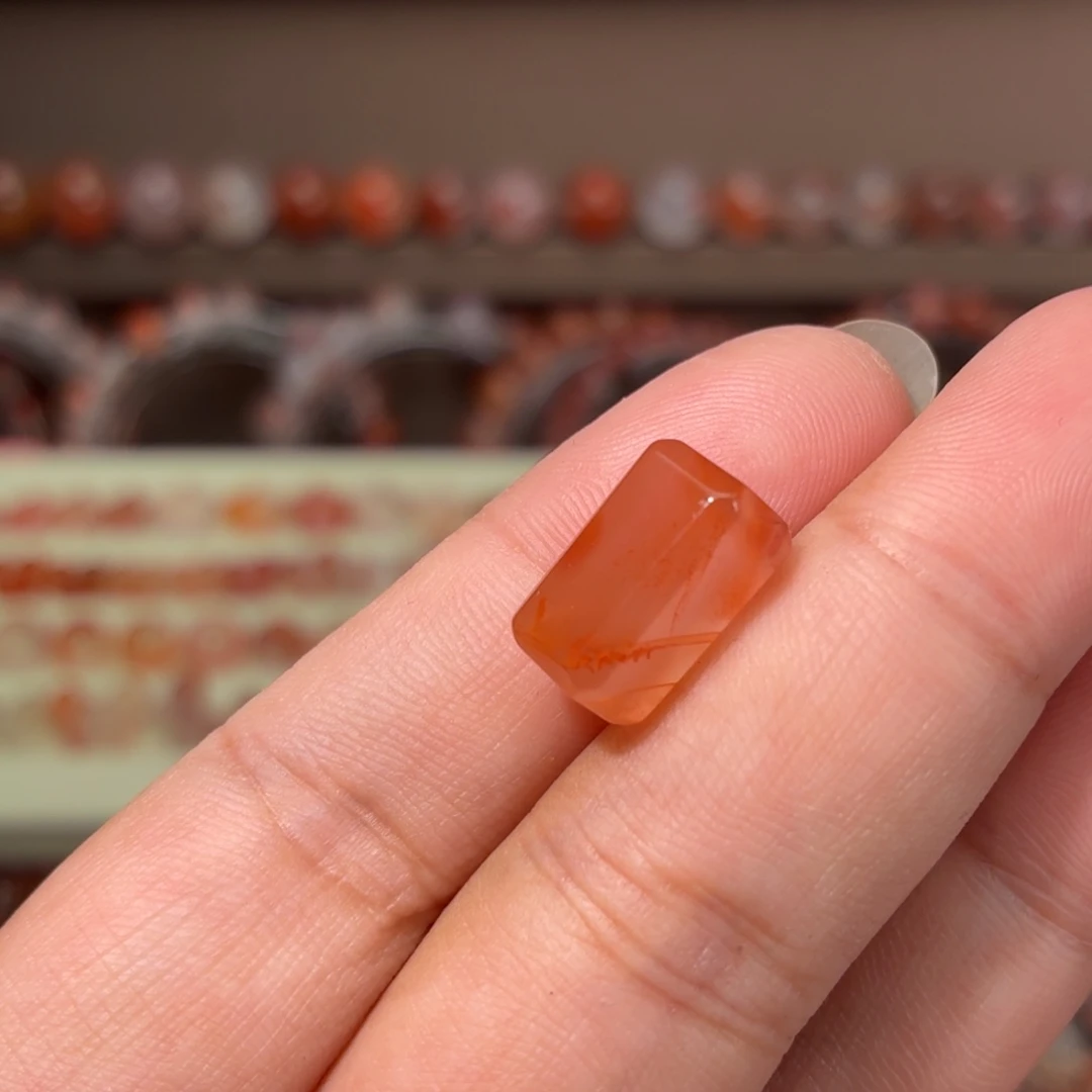未镶嵌川料南红玛瑙长条