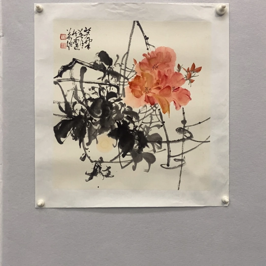 国画墨鱼精品墨鱼精品