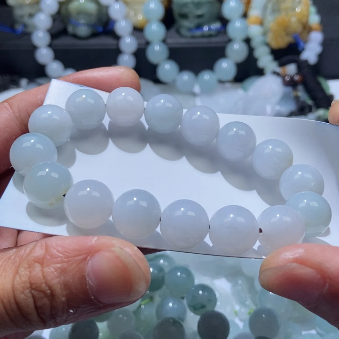 翡翠未镶嵌颈饰卡12.5