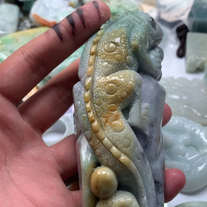 颈饰未镶嵌翡翠保真天然a货翡翠