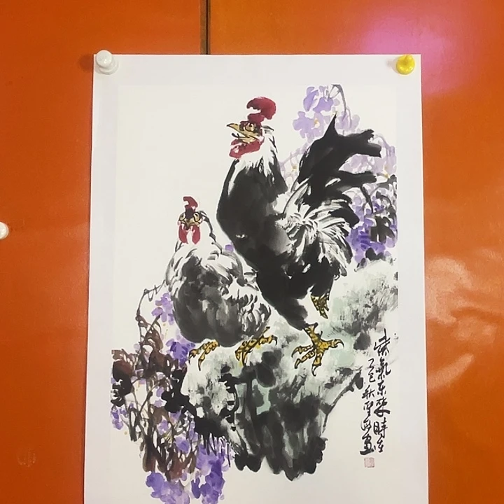 国画张圣敏先生纯手绘作品