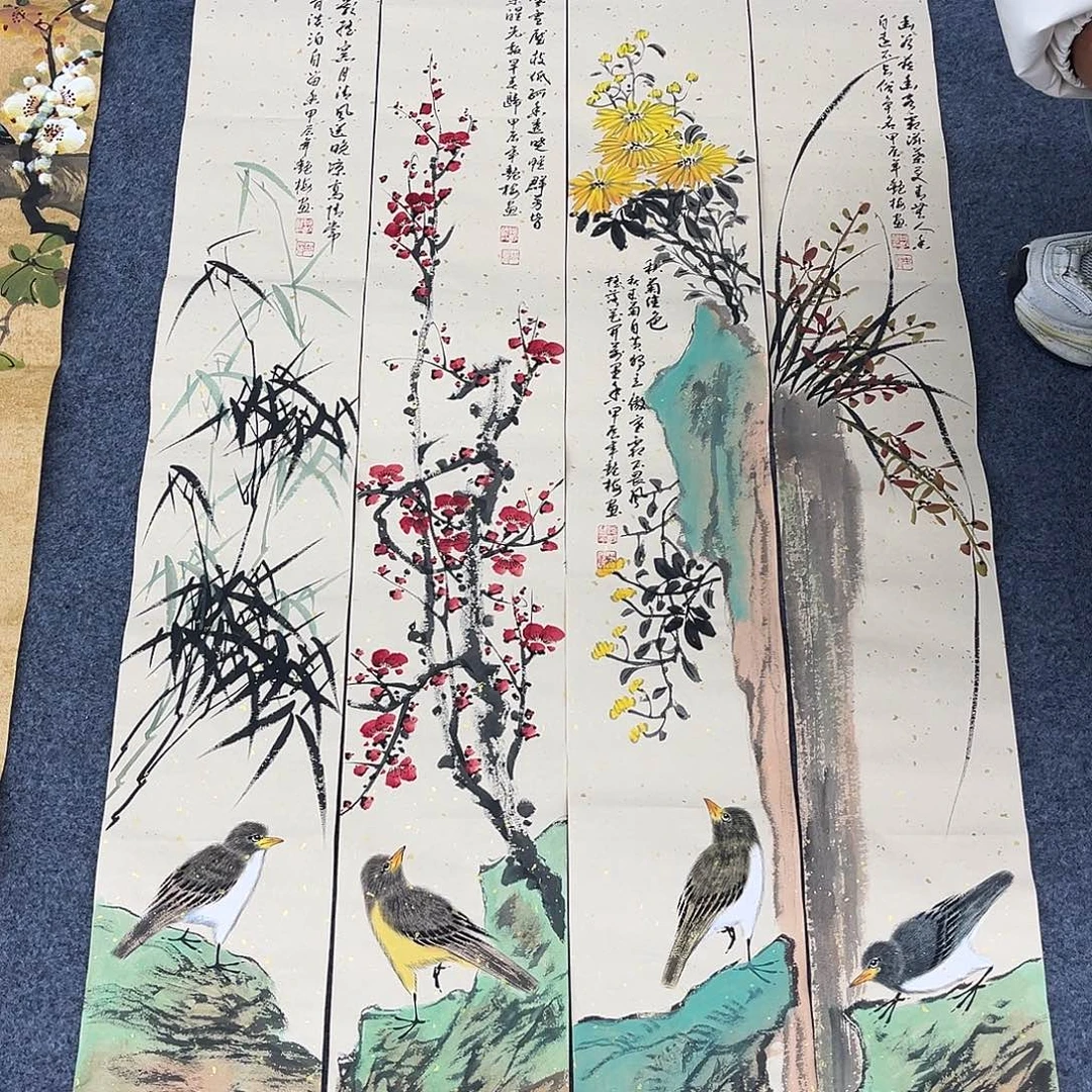 国画纯手绘作品欣赏