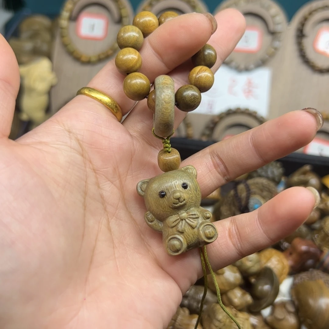 维腊木(绿檀)无事牌