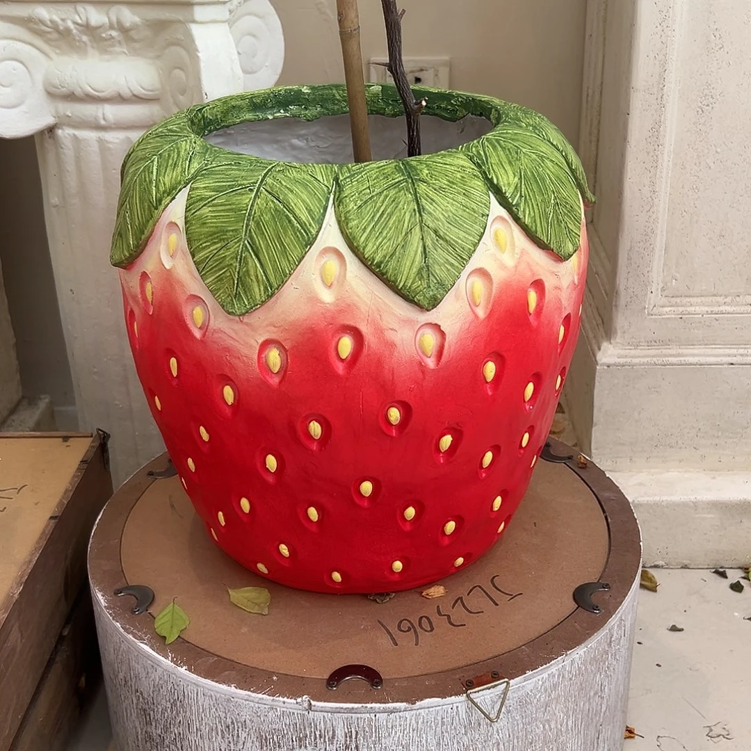 花园摆件红红火火