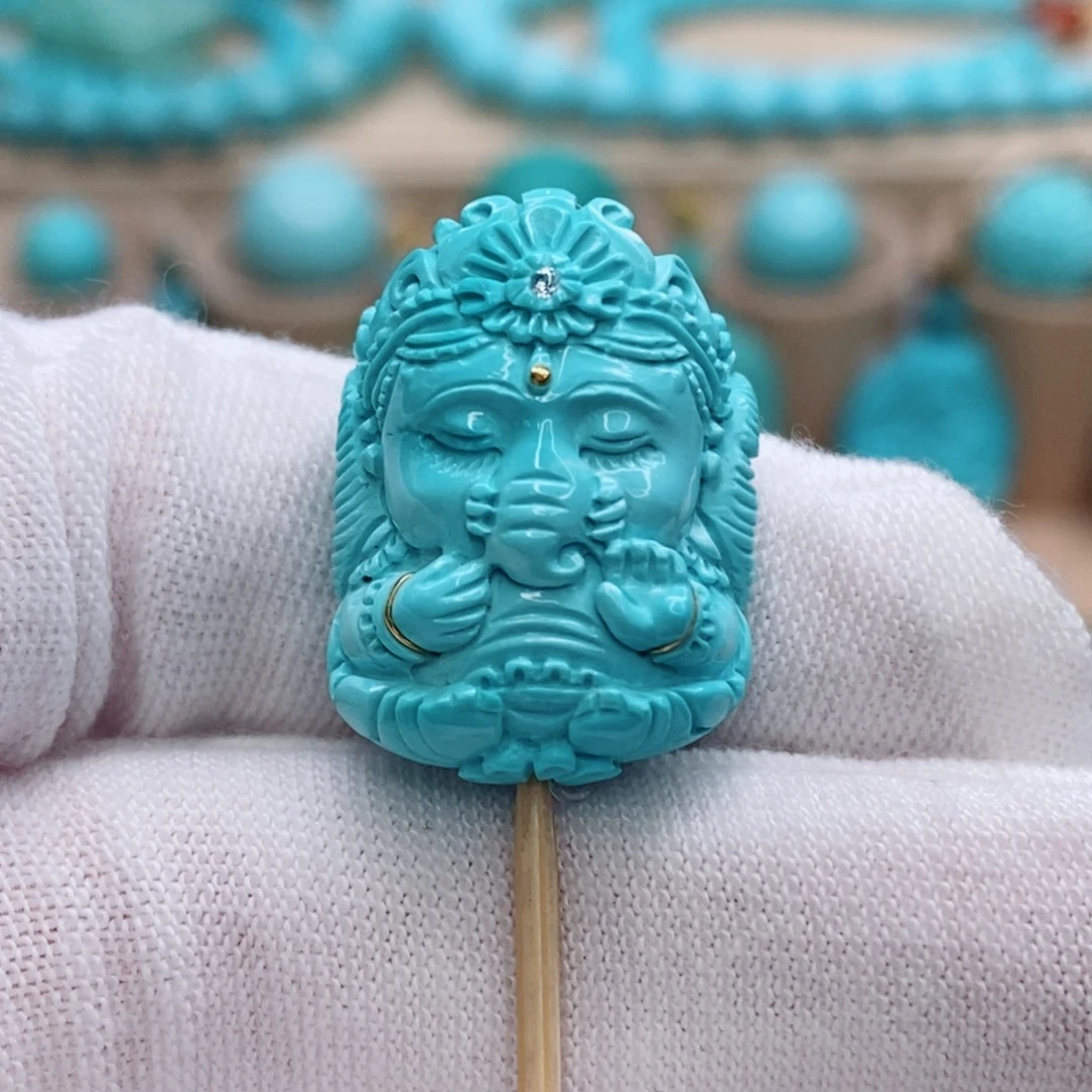 绿松石未镶嵌珠宝奇石