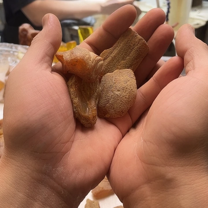 半***糖定制琥珀未镶嵌天然琥珀蜜蜡