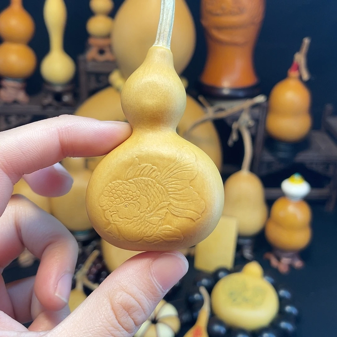 金鱼押花葫芦葫芦