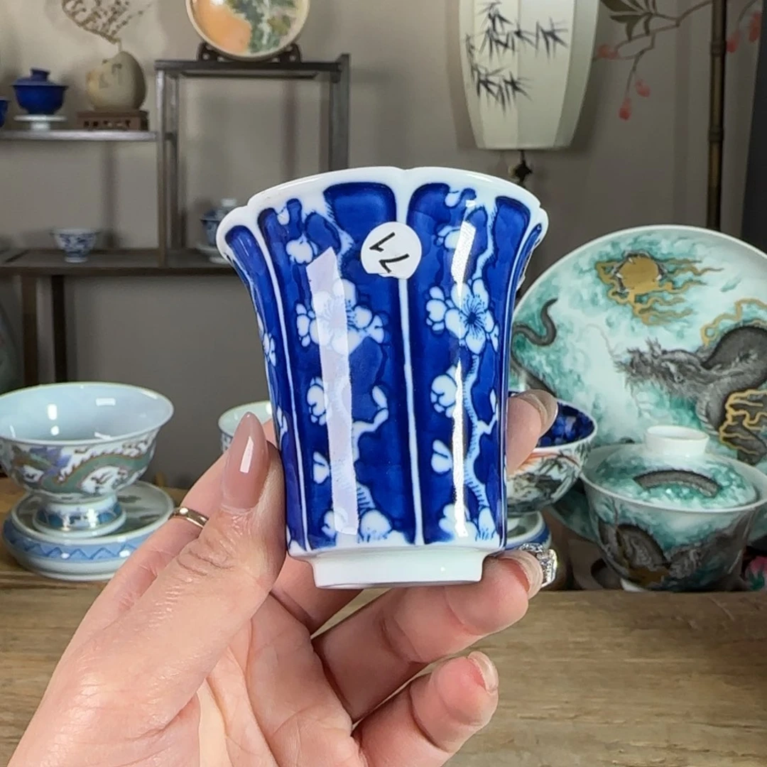 杯景德镇陶瓷柴烧多人