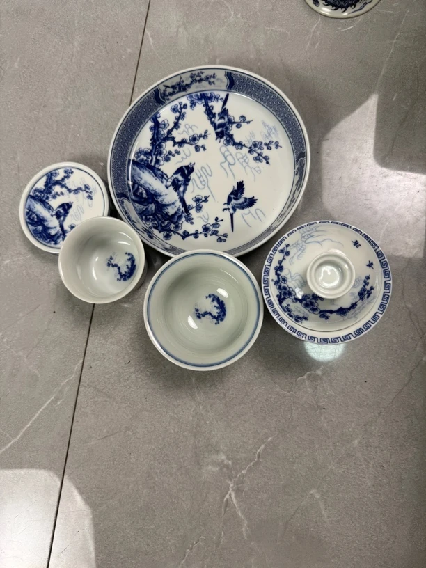 景德镇喜上眉梢五件套