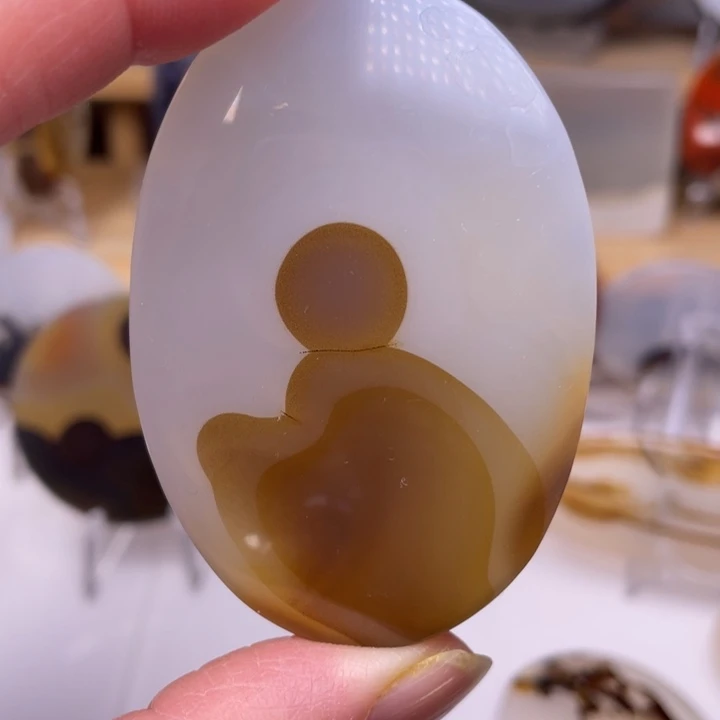 玛瑙/玉髓未镶嵌吊坠(不含链)