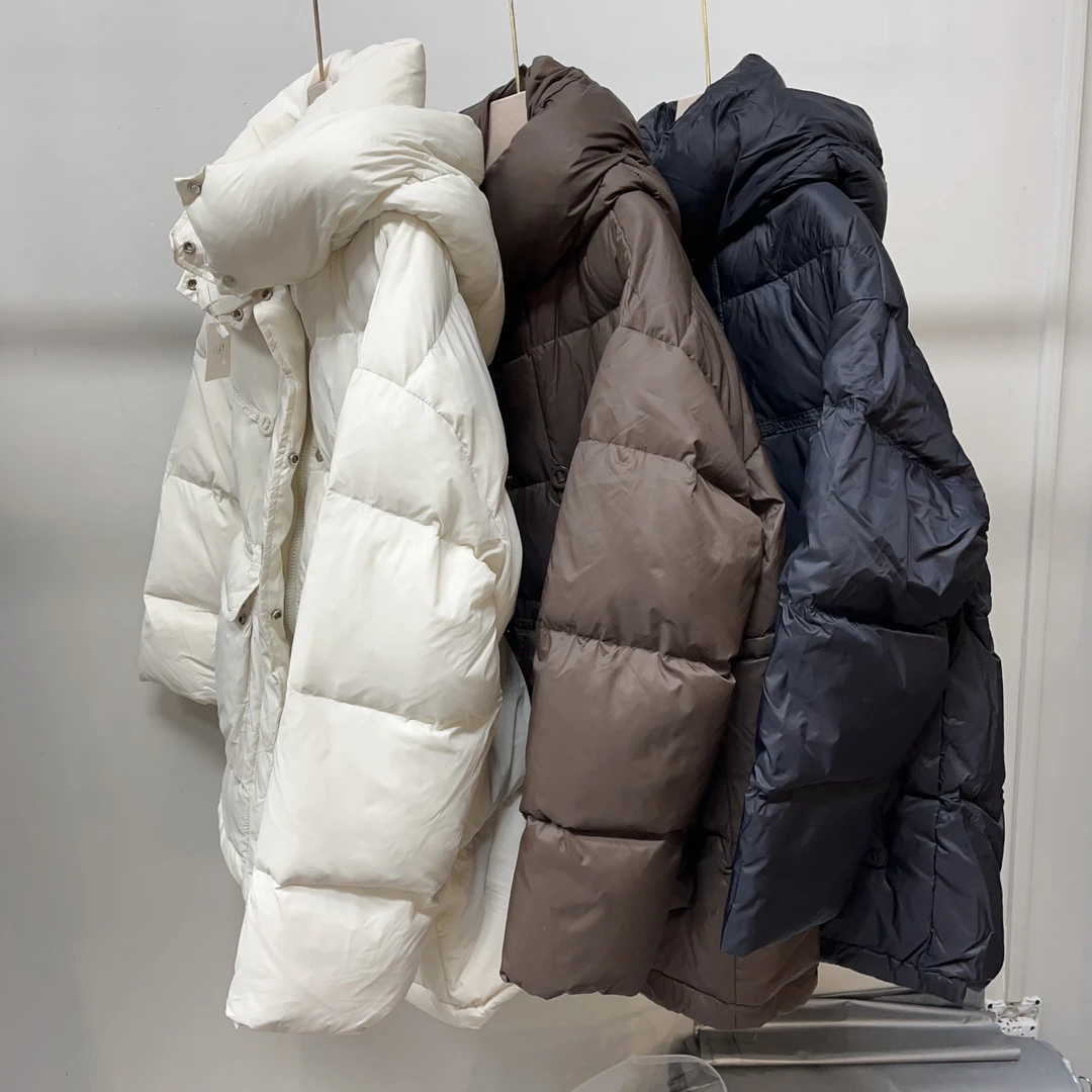 【四姐家】扣子款大口袋连帽外套 9901