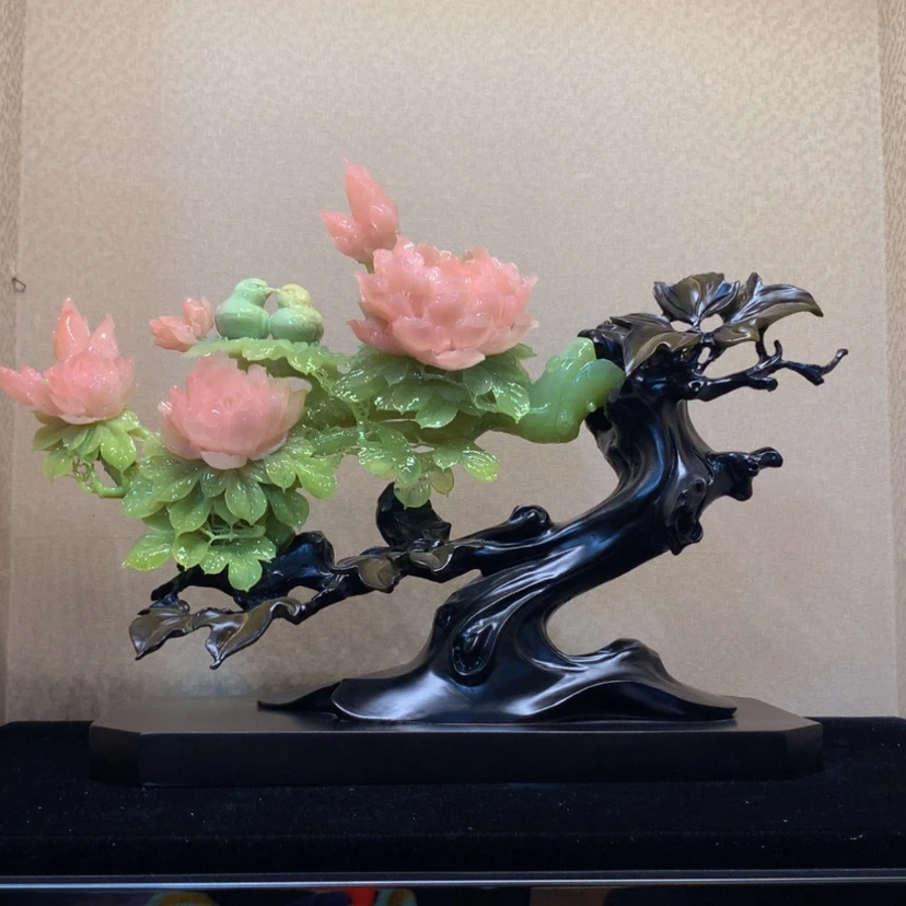 【闪购商品】未镶嵌蛇纹石玉摆件覆膜