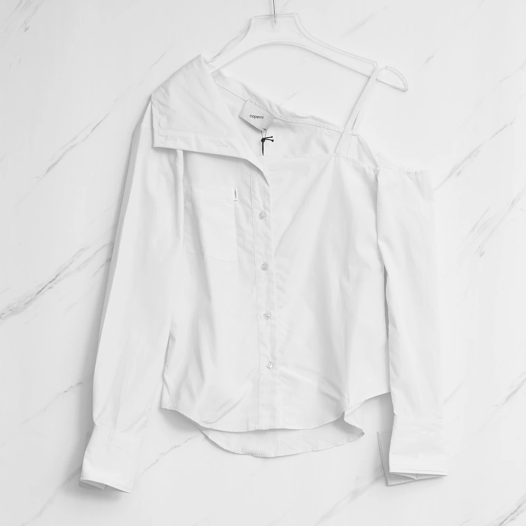Coperni女士设计感露肩衬衣CNGU00010
