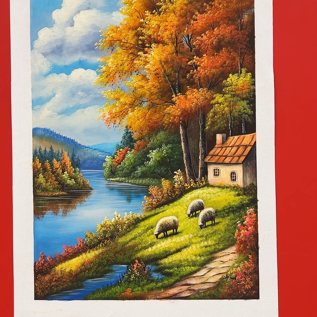 国画二郎展览原作