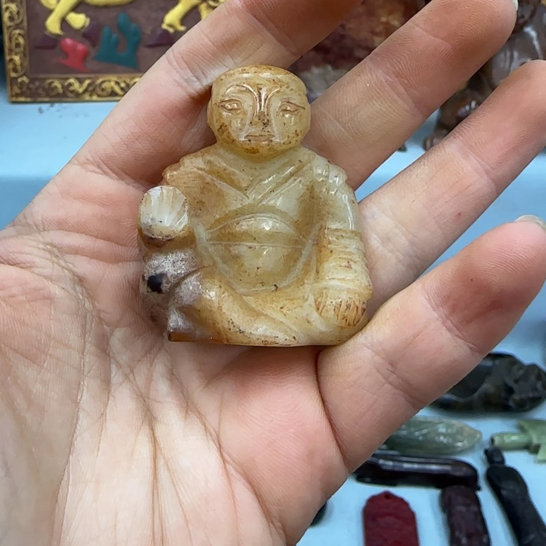 未镶嵌和田玉（糖玉）挂件