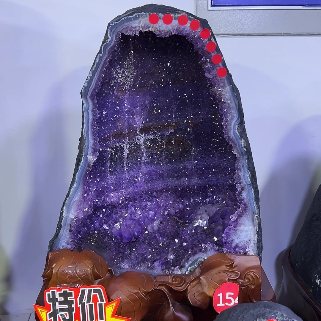 紫晶大型摆件（非配饰）未镶嵌