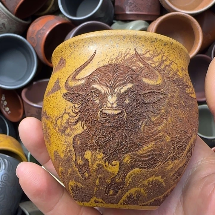 茶杯紫砂全手工制作工艺