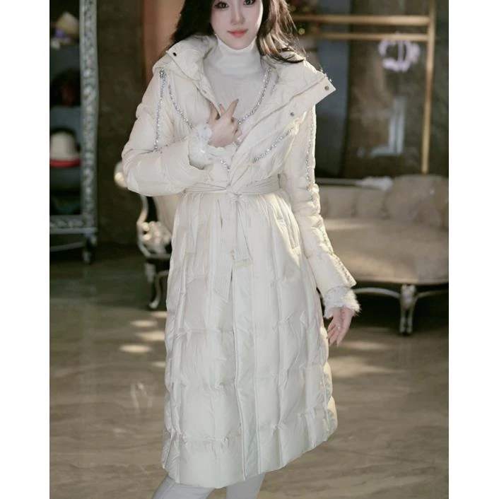 SEJI/瑟纪12.24【曼城月光】法式重工气质修身时尚保暖外套