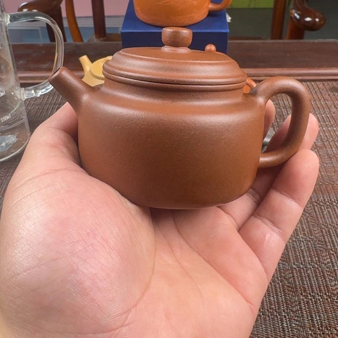 災***㦰紫砂茶壶紫砂壶紫泥150cc