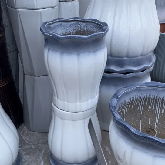 渐变灰花口南瓜中口25高32福利