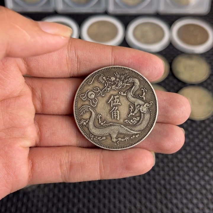 金属大头龙洋船洋工艺品