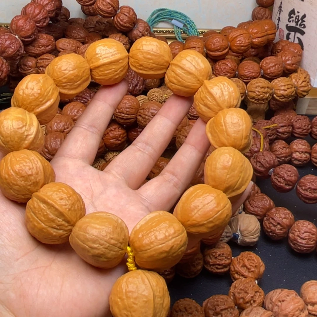江***牙吊坠文玩核桃木鱼