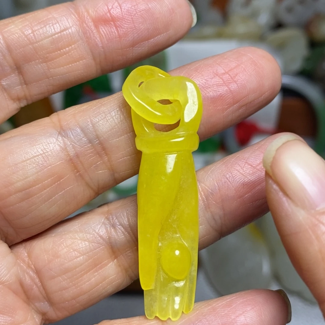 和田玉（糖玉）未镶嵌颈饰
