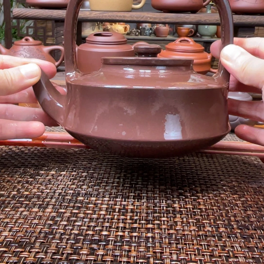 茶壶紫砂宜兴原矿紫砂手工制600