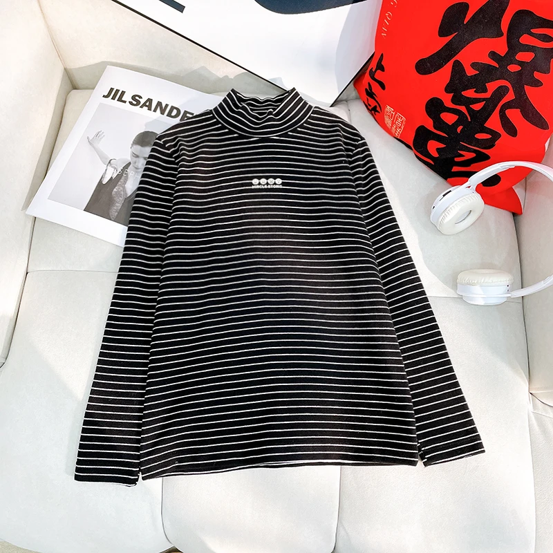 冬季新款女童圆领卫衣女童打底衫潮童外穿宽松休闲zb5224简约童品