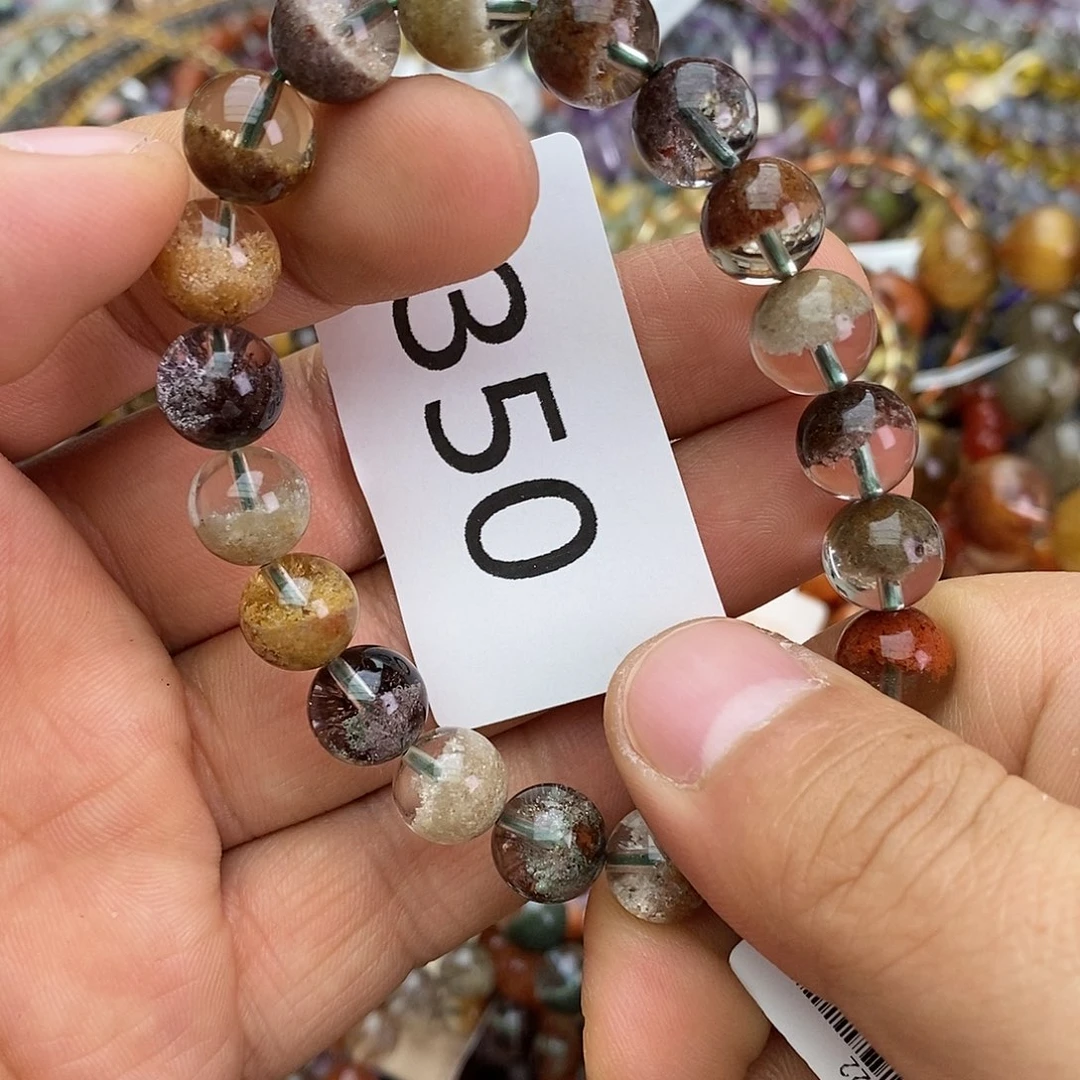 水晶未镶嵌手链手链