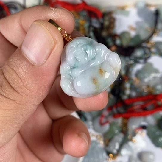 翡翠未镶嵌颈饰天然翡翠