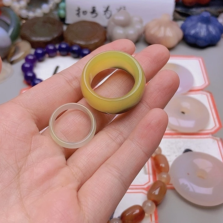 【闪购商品】未镶嵌玛瑙/玉髓珠宝半成品小****