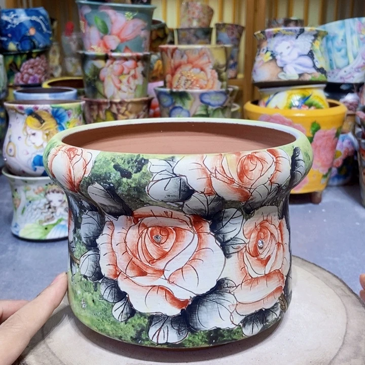 景德镇艺术手绘作品