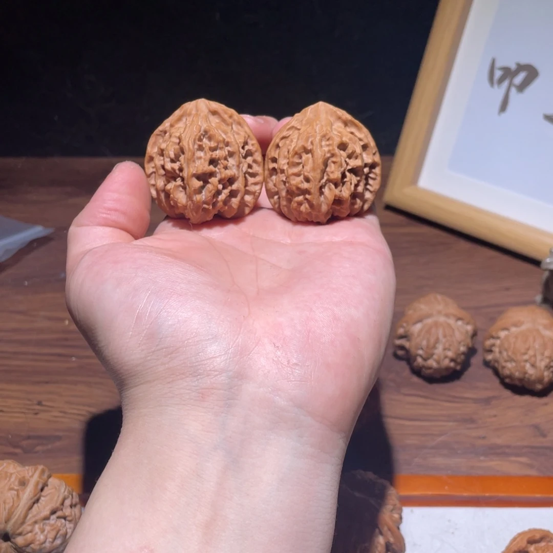 把件文玩核桃42全品苹果园