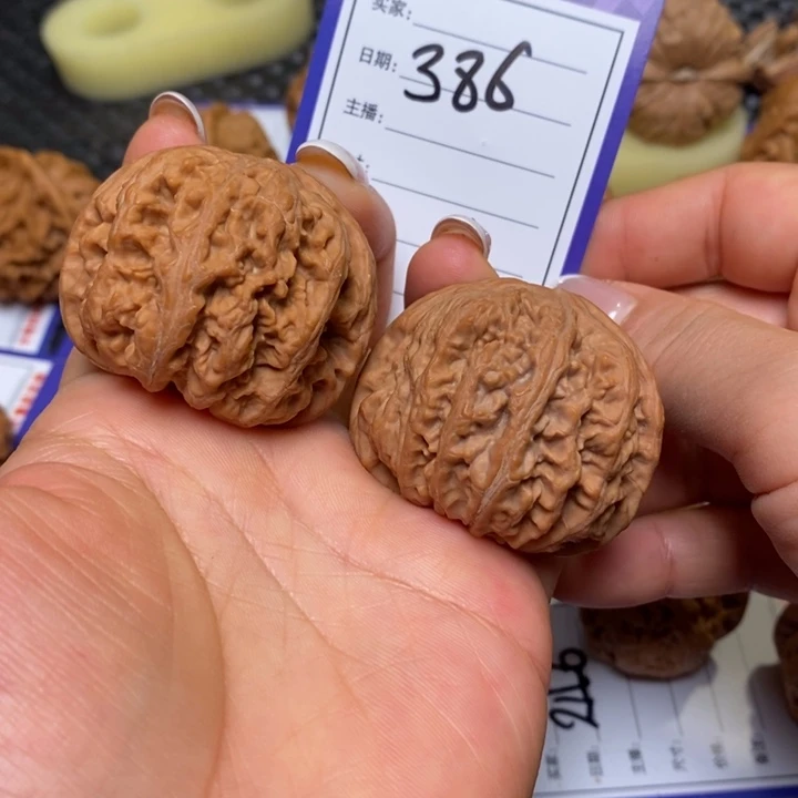 文玩核桃手串386粗筋44