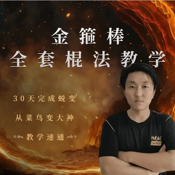 金箍棒全套棍法  线上教学