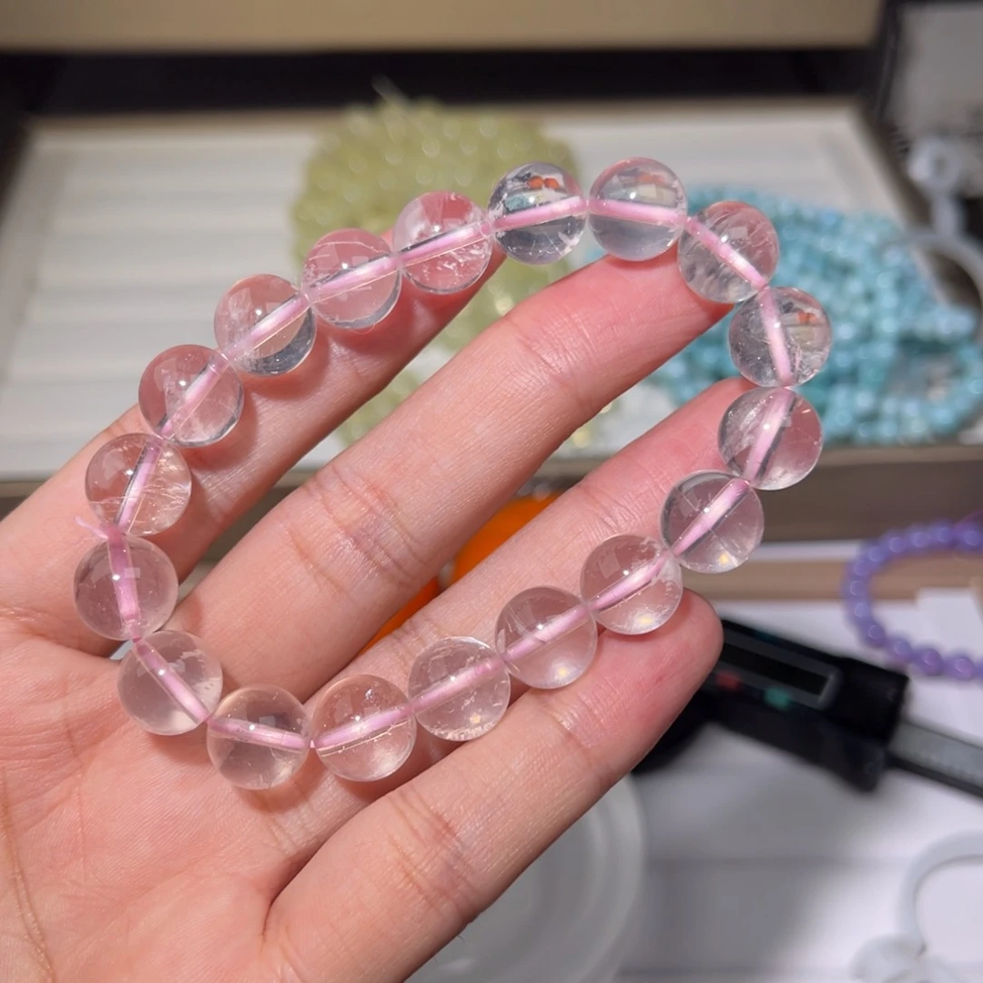 水晶手链未镶嵌透体雪花006