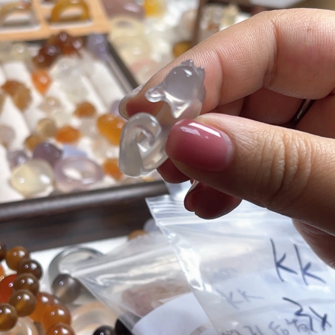 玛瑙/玉髓未镶嵌手链