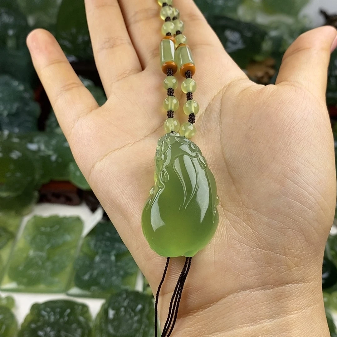 强***！岫玉未镶嵌挂件挂件