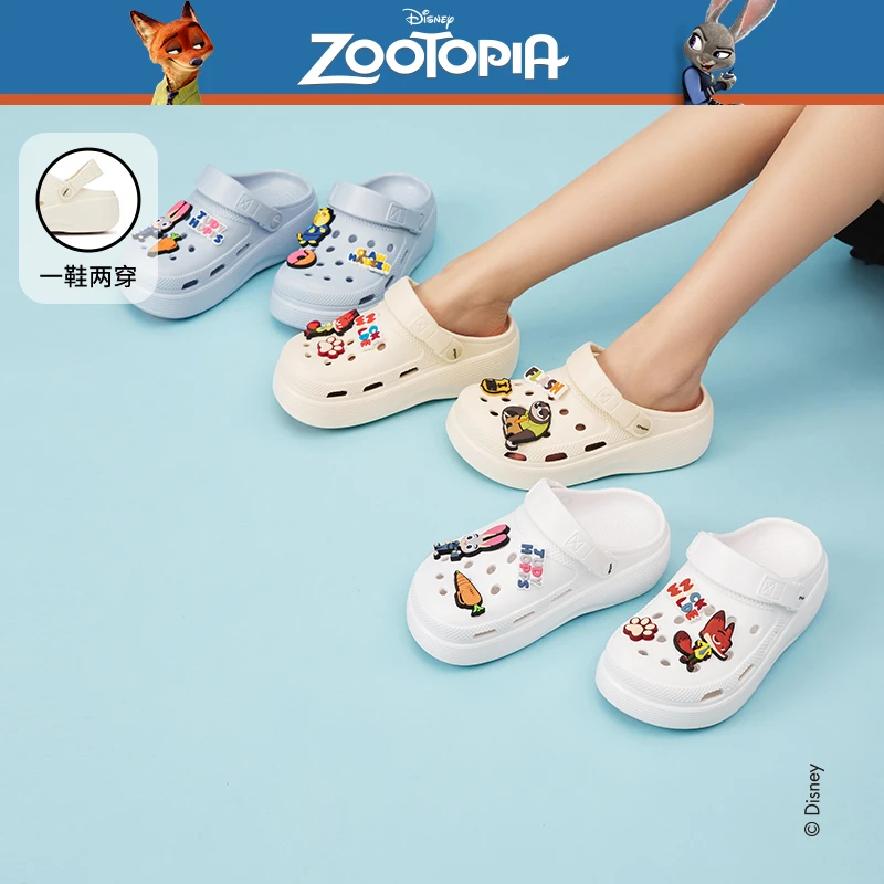 热风商场女鞋凉鞋洞洞鞋厚底秋冬保暖【双11返场】新款H69W25295