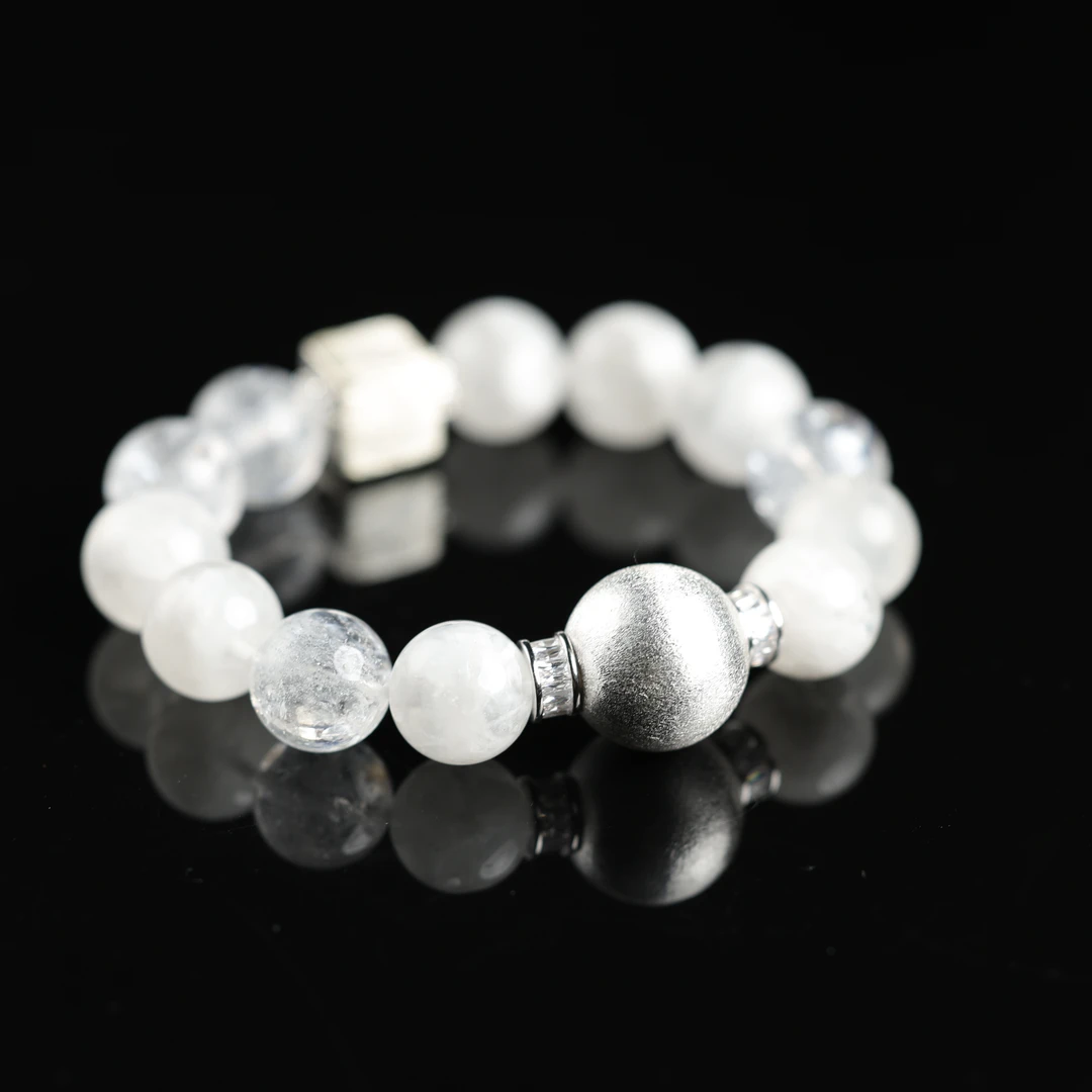 公主梦 | 原创设计精品高段位水晶雪花幽灵手串