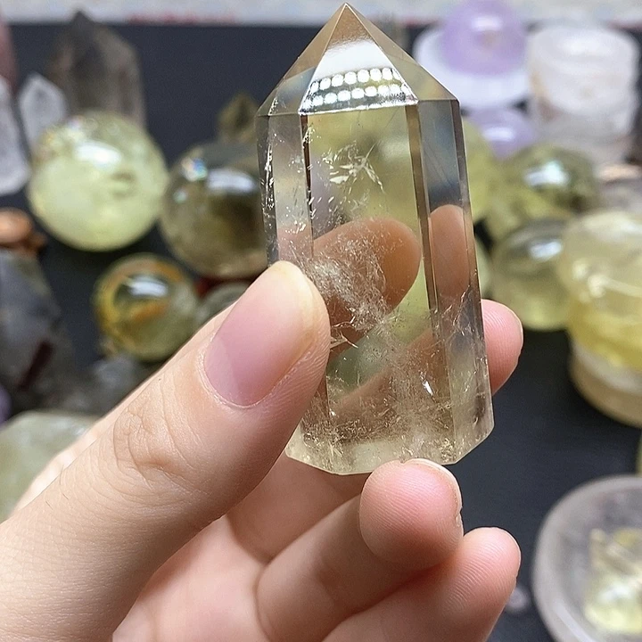 未镶嵌珠宝半成品水晶85水晶石
