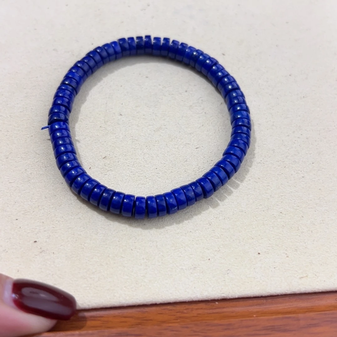 青金石手链未镶嵌手串