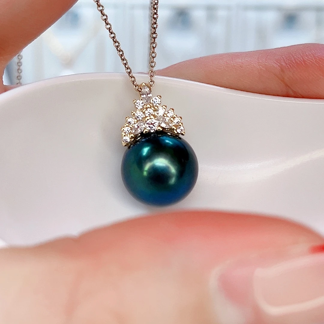 淡水珍珠合金吊坠(赠链)