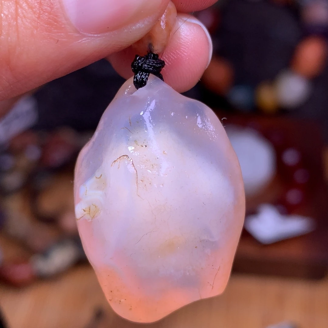 未镶嵌玛瑙/玉髓珠宝半成品