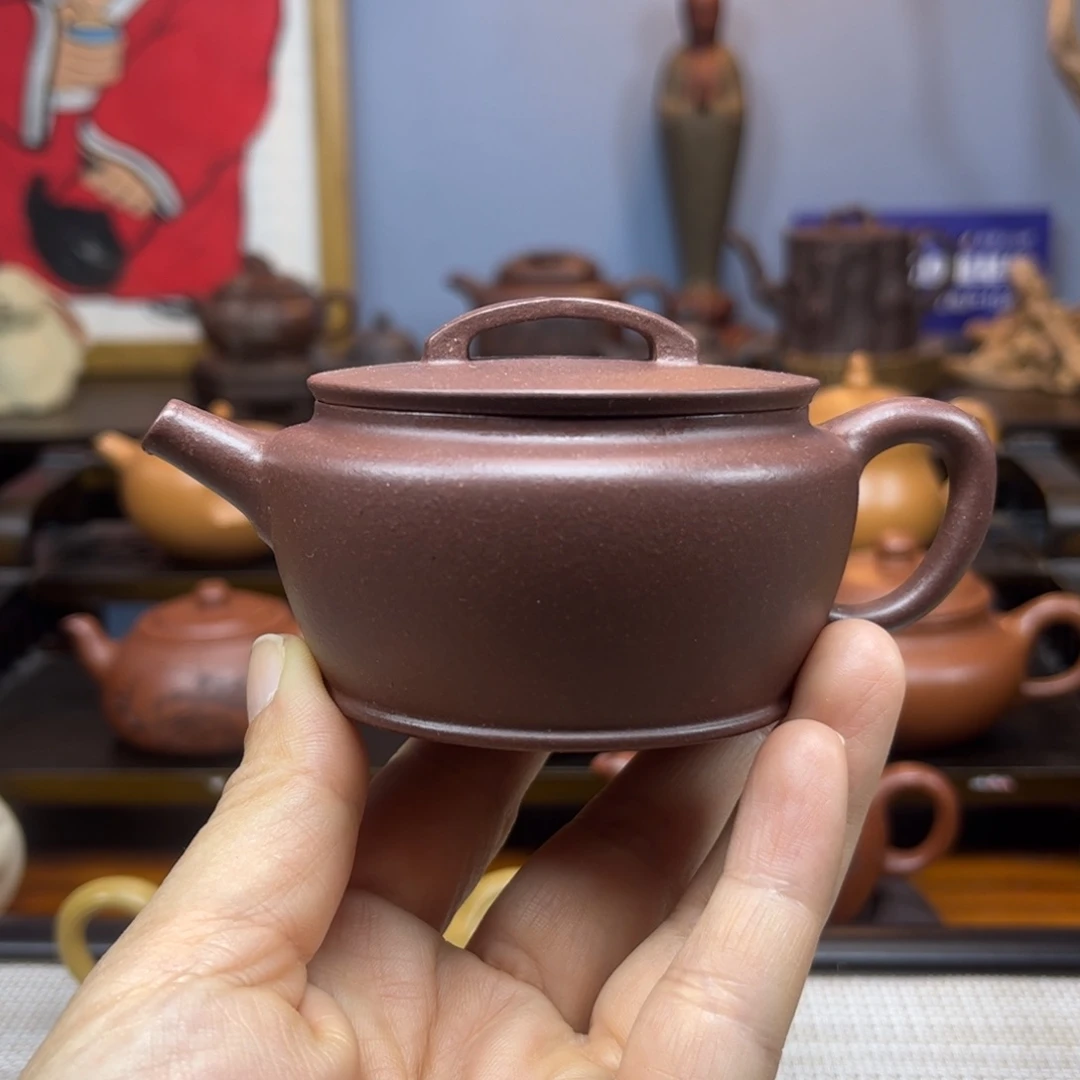 紫砂茶具半手工制作