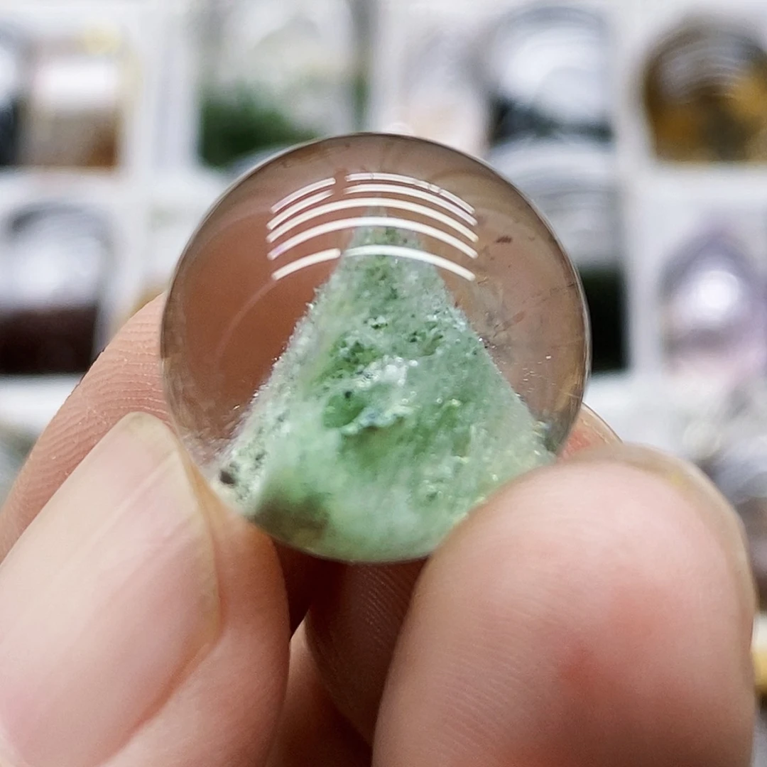 水晶珠宝半成品未镶嵌摆件